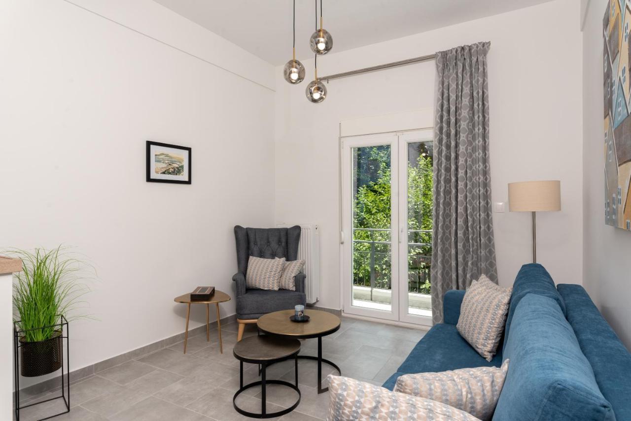 Cozy Corner - Central Stylish Apartment Волос Екстер'єр фото