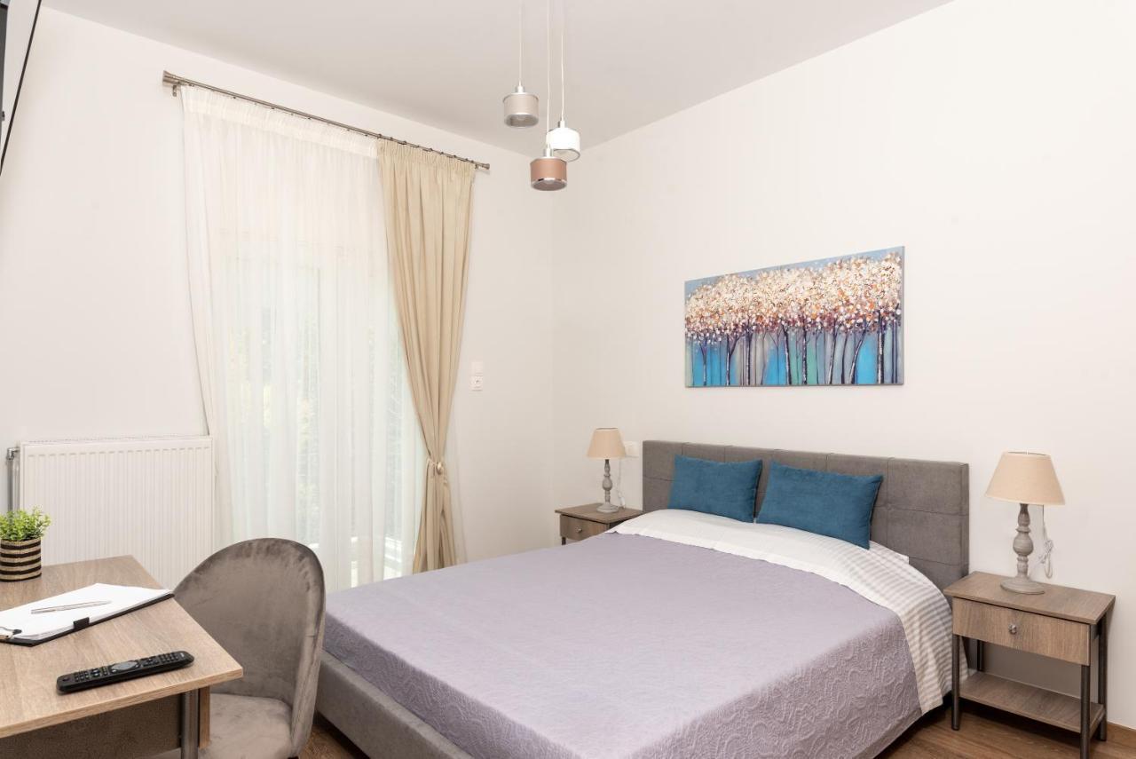 Cozy Corner - Central Stylish Apartment Волос Екстер'єр фото